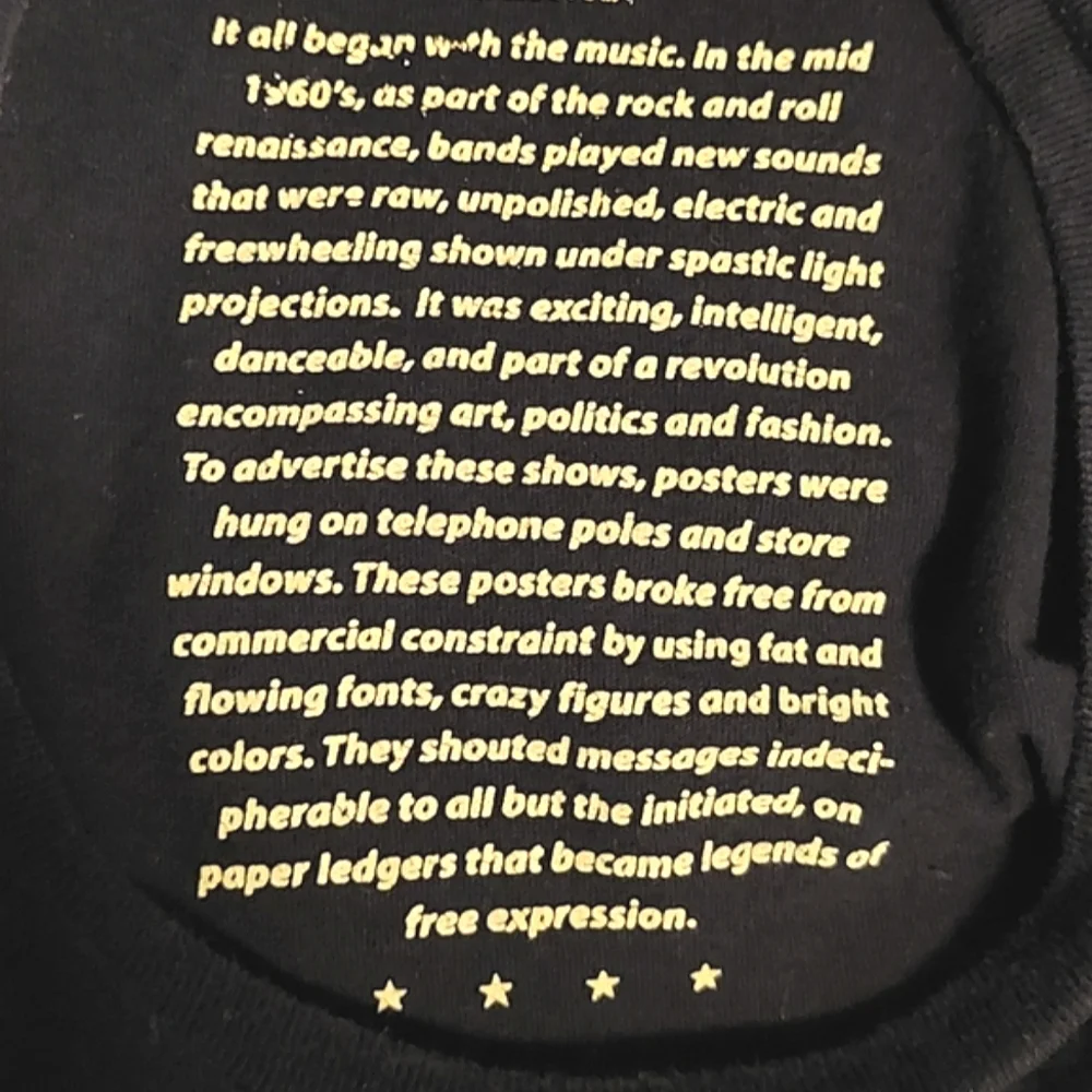 Jimi Hendrix Experience Black Short Sleeved Graphic Band T-Shirt VGUC Size S - Picture 6 of 6